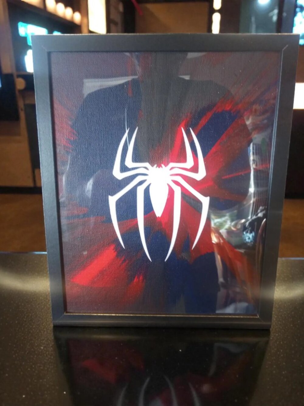 Abstract Spin art- 8x10 Custom Made Logo Wall Decor